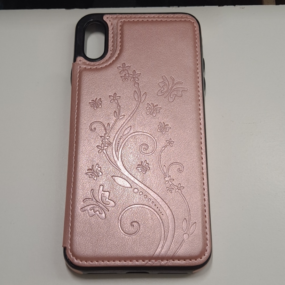 case for iphone xs max 6.5" color goldrose new